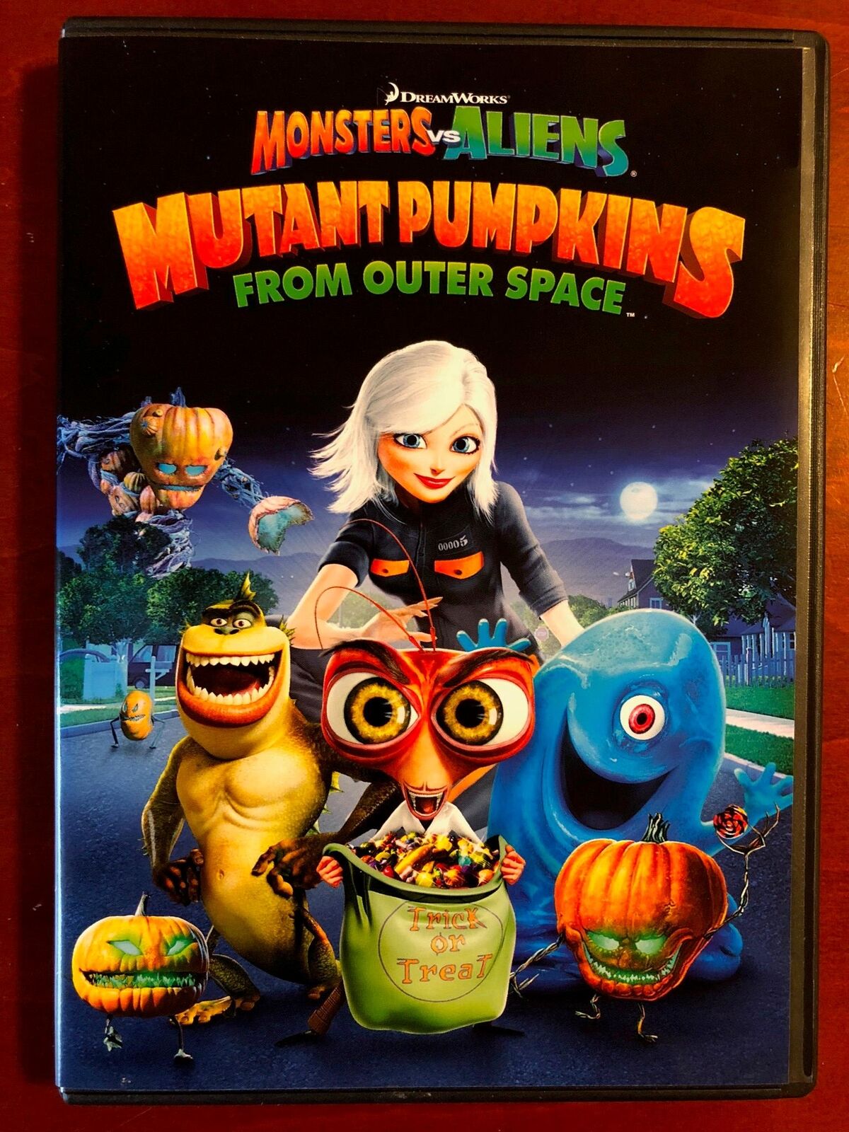 Monsters vs. Aliens - Mutant Pumpkins from Outer Space (DVD, 2009) - L01