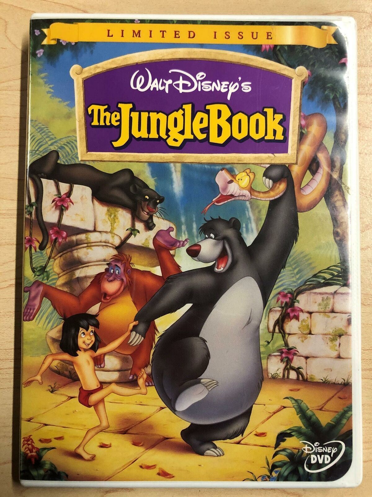 The Jungle Book (dvd, Disney, Limited Issue, 1967) - J0409 – Dvds4me