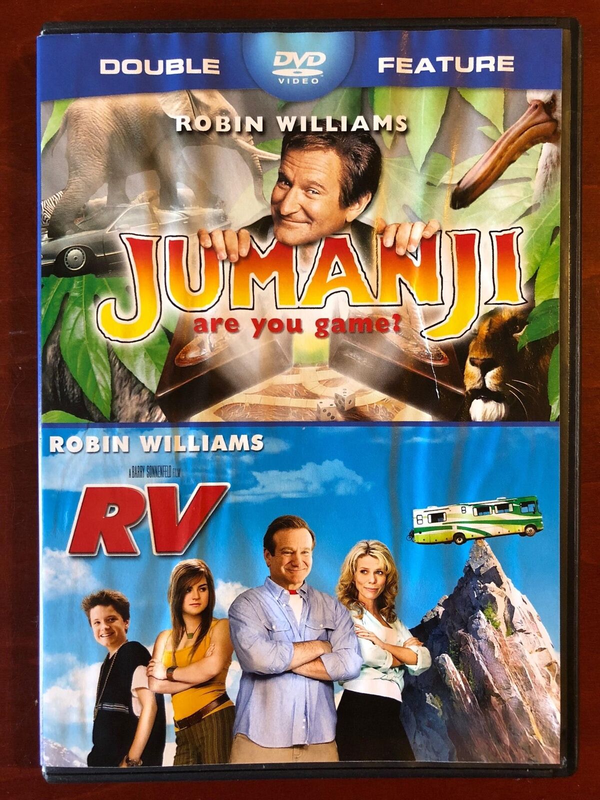 Jumanji - RV (DVD, double feature) - J0806