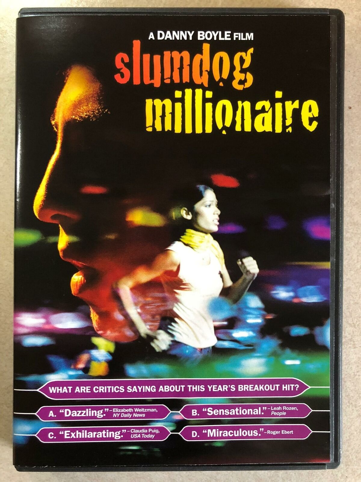 Slumdog Millionaire (DVD, 2008) - J1231