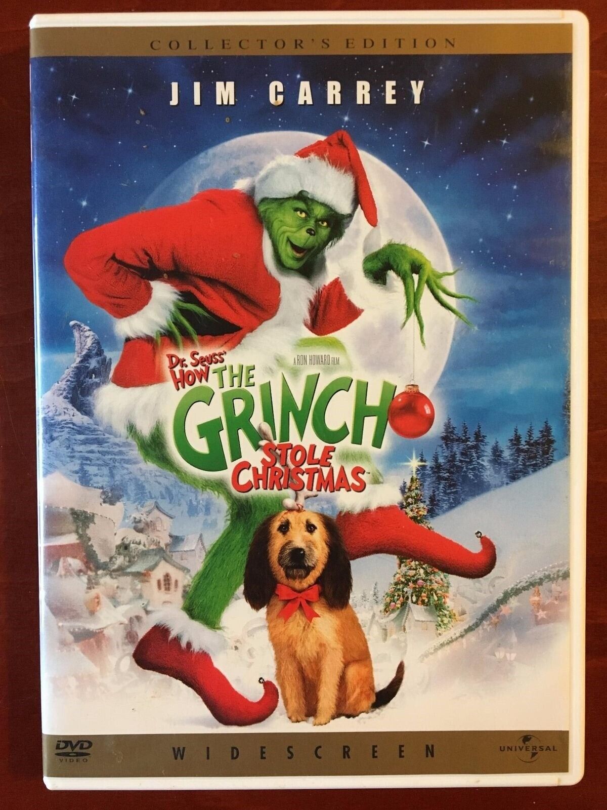 Dr. Seuss How the Grinch Stole Christmas (DVD, 2000, Widescreen) - K8