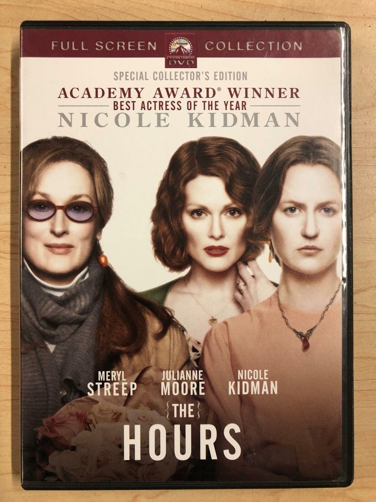The Hours (DVD, 2002, Full Screen Special Collectors Edition) - K8