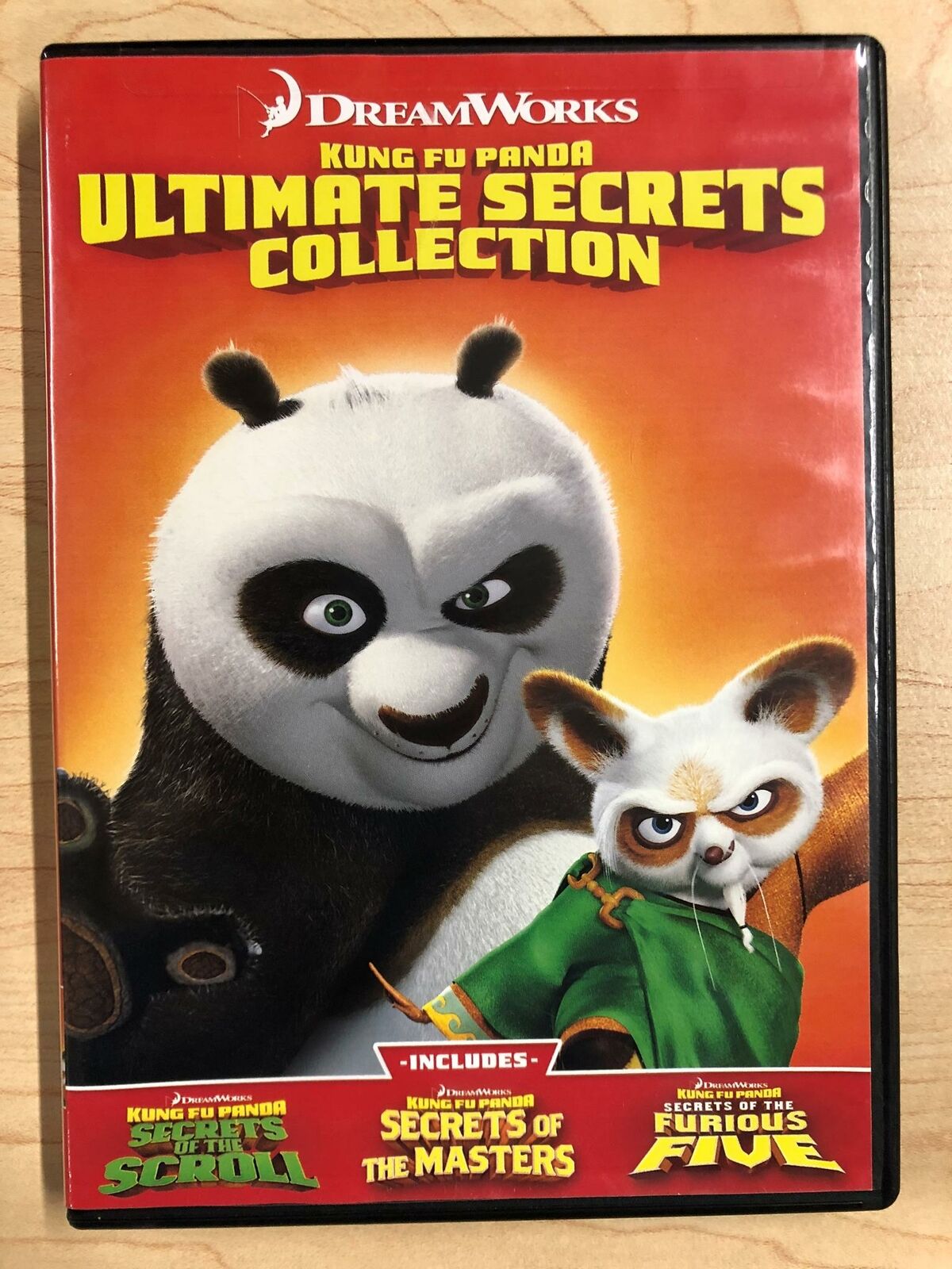 Kung Fu Panda Ultimate Secrets Collection (DVD, 3 Adventures) - H0828 ...