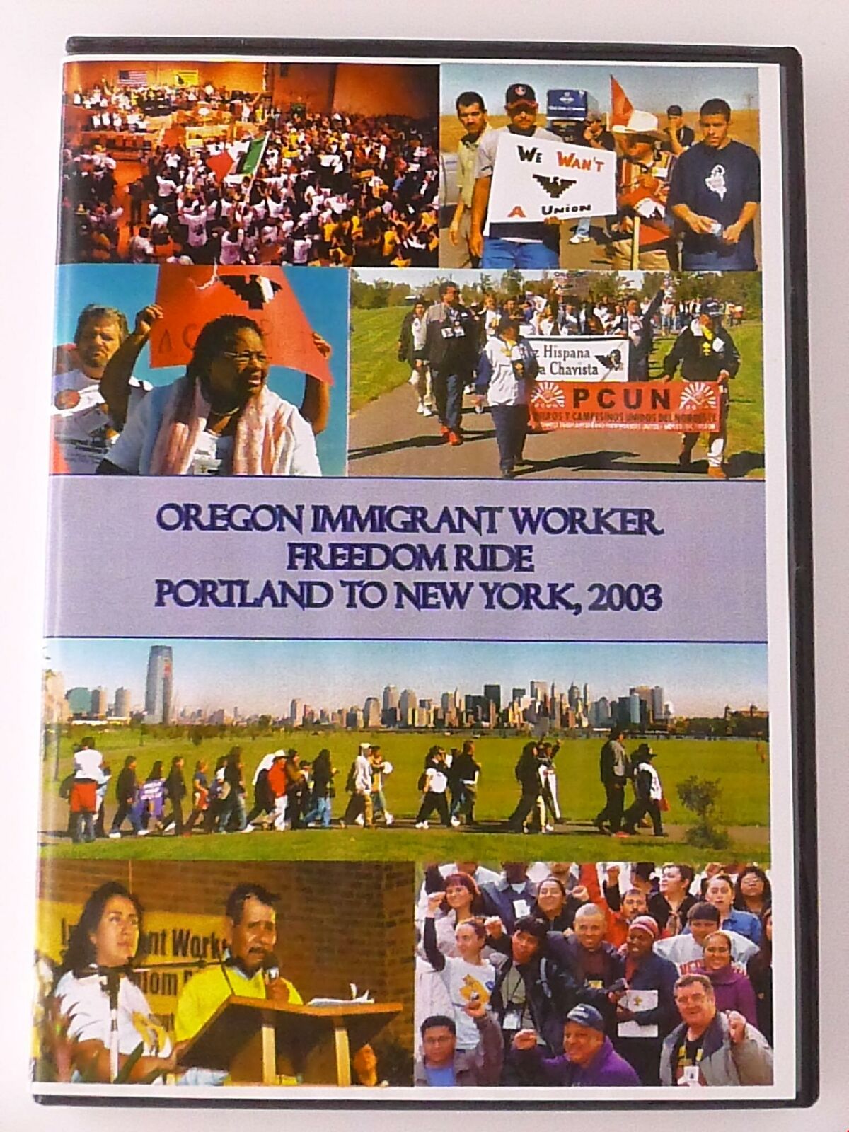 Oregon Immigrant Worker Freedom Ride Portland to New York 2003 (DVD) - H0404