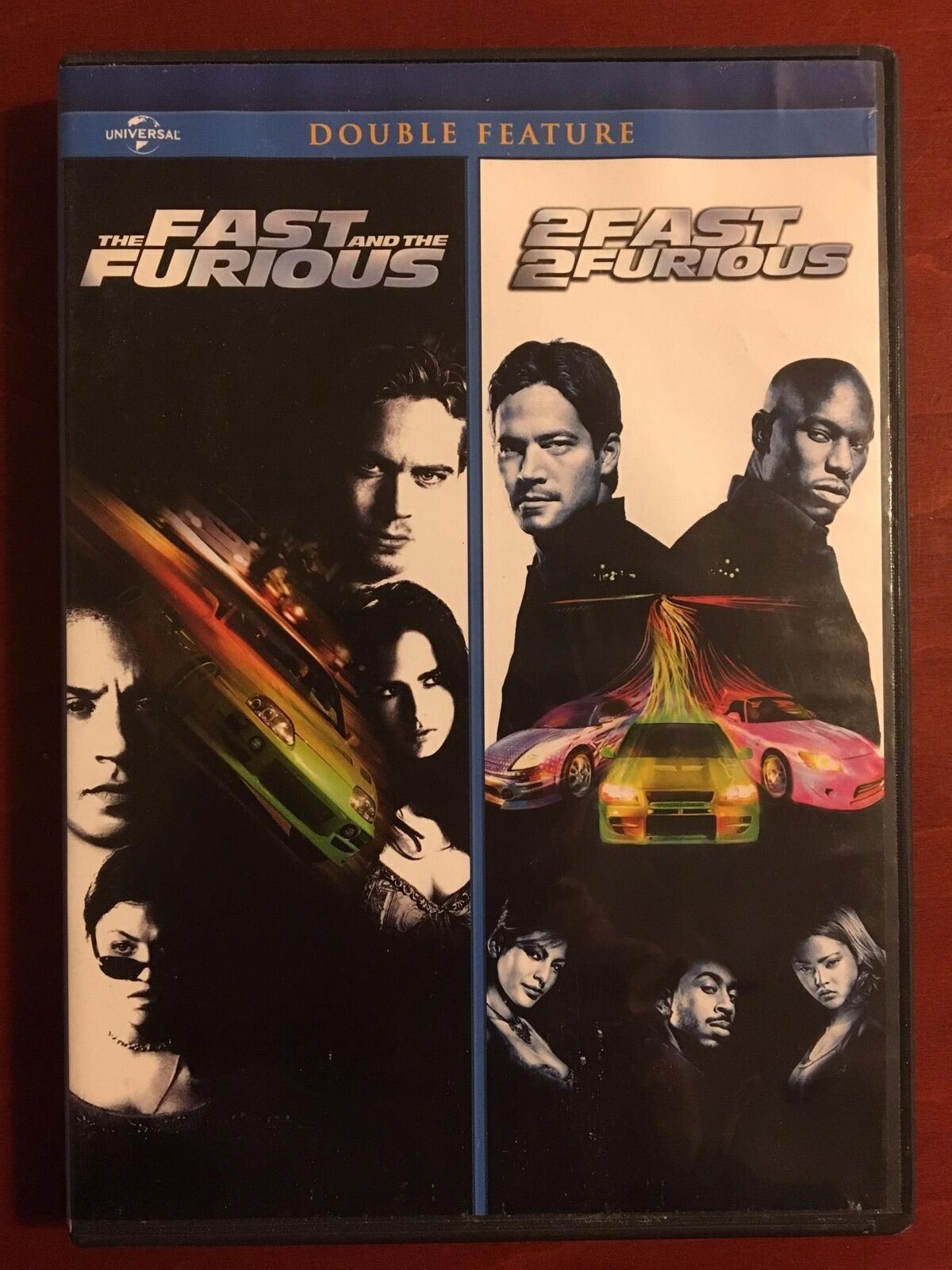 The Fast and the Furious - 2 Fast 2 Furious (DVD, double feature) - K0107
