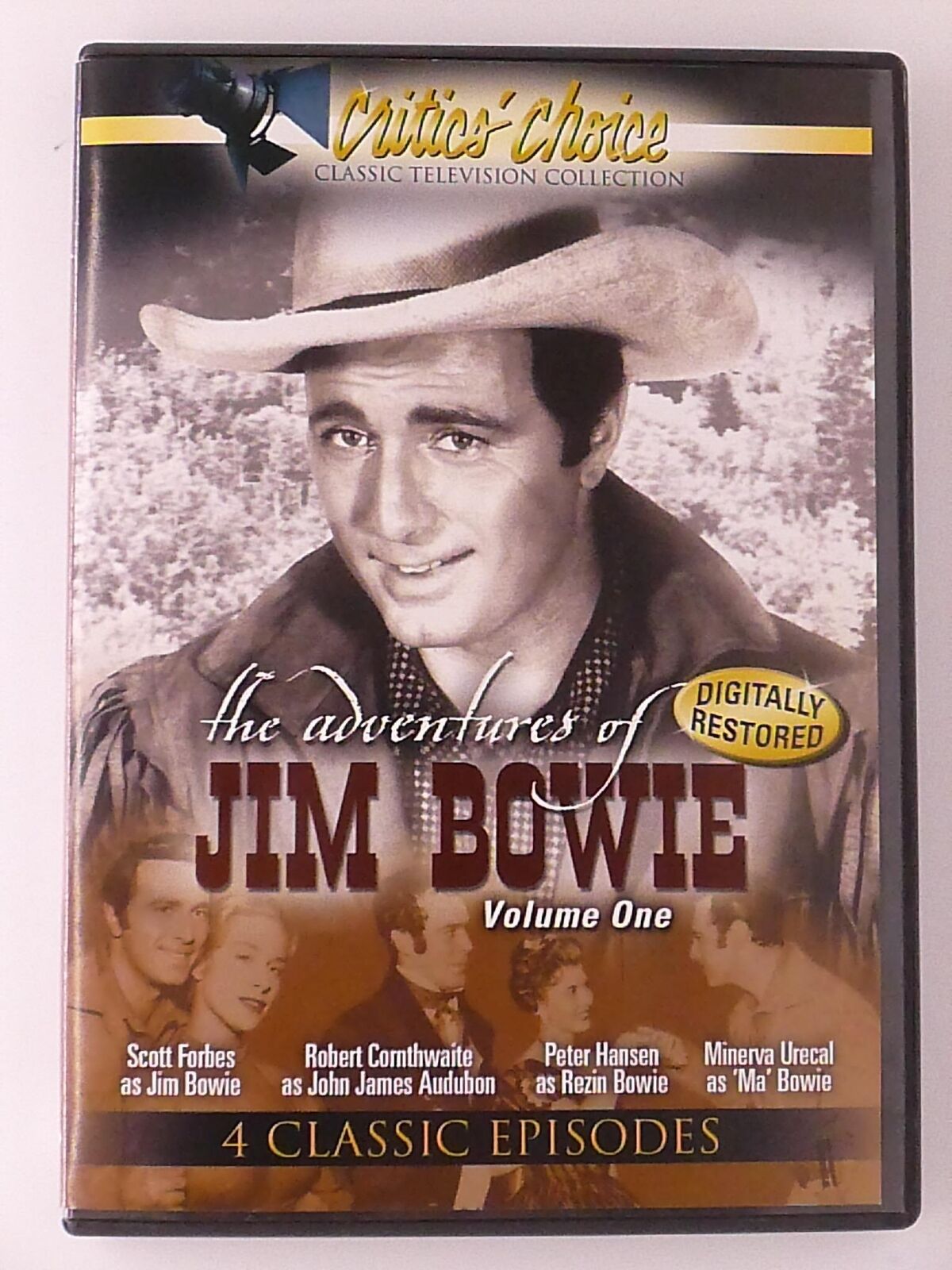 The Adventures of Jim Bowie Volume One (DVD, 4 episodes) - I0123