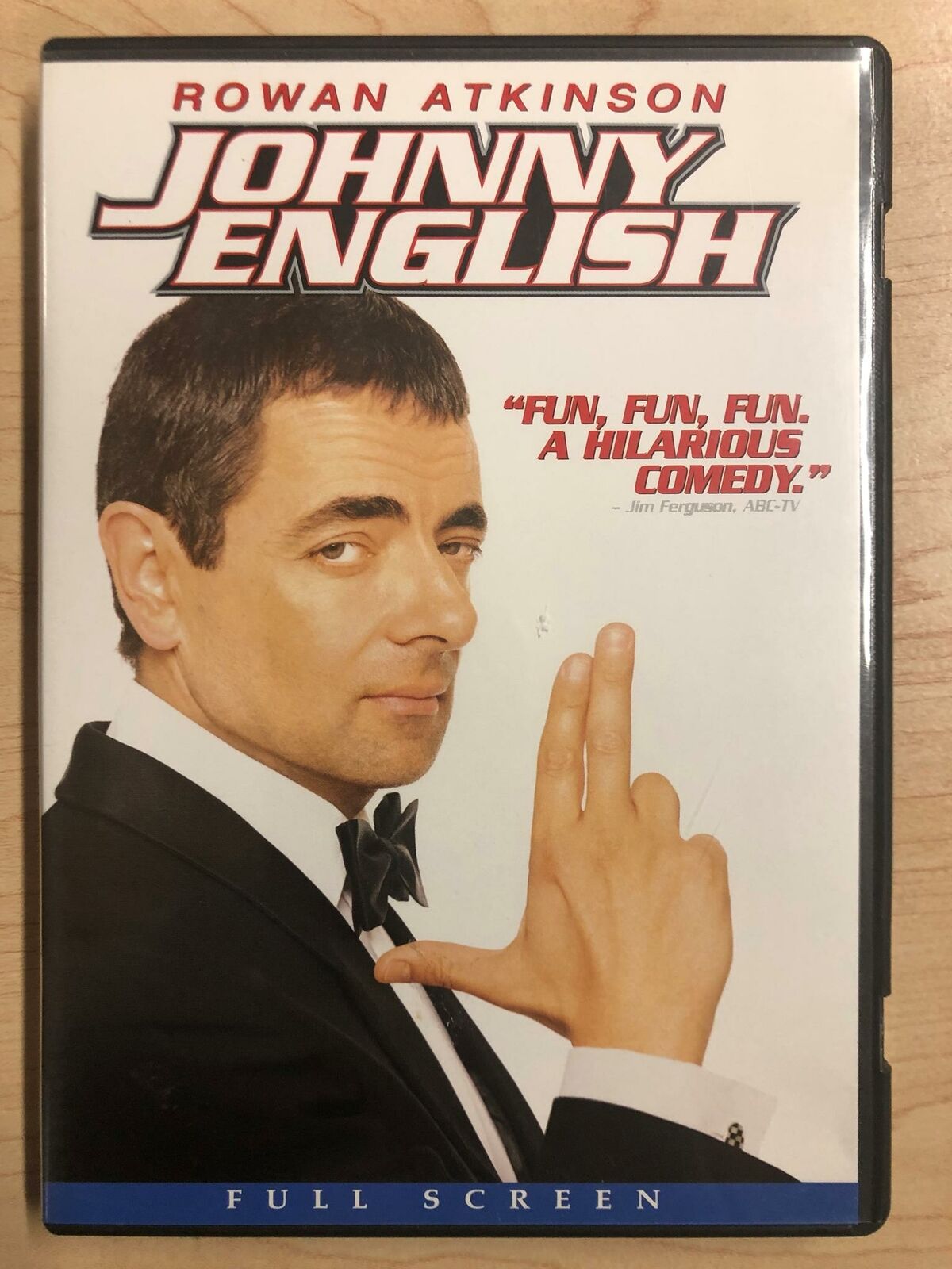 Johnny English (DVD, 2003, Full Frame) - K7