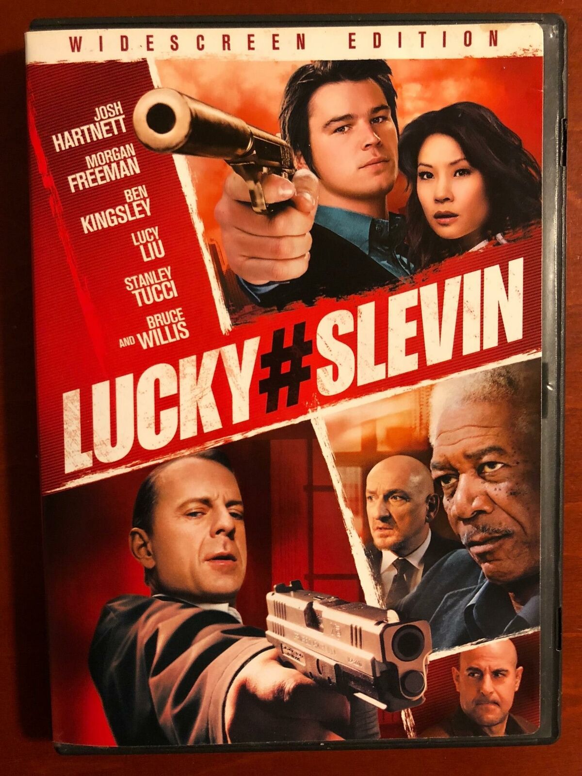 Lucky Number Slevin (DVD, 2006, Widescreen Edition) - K9