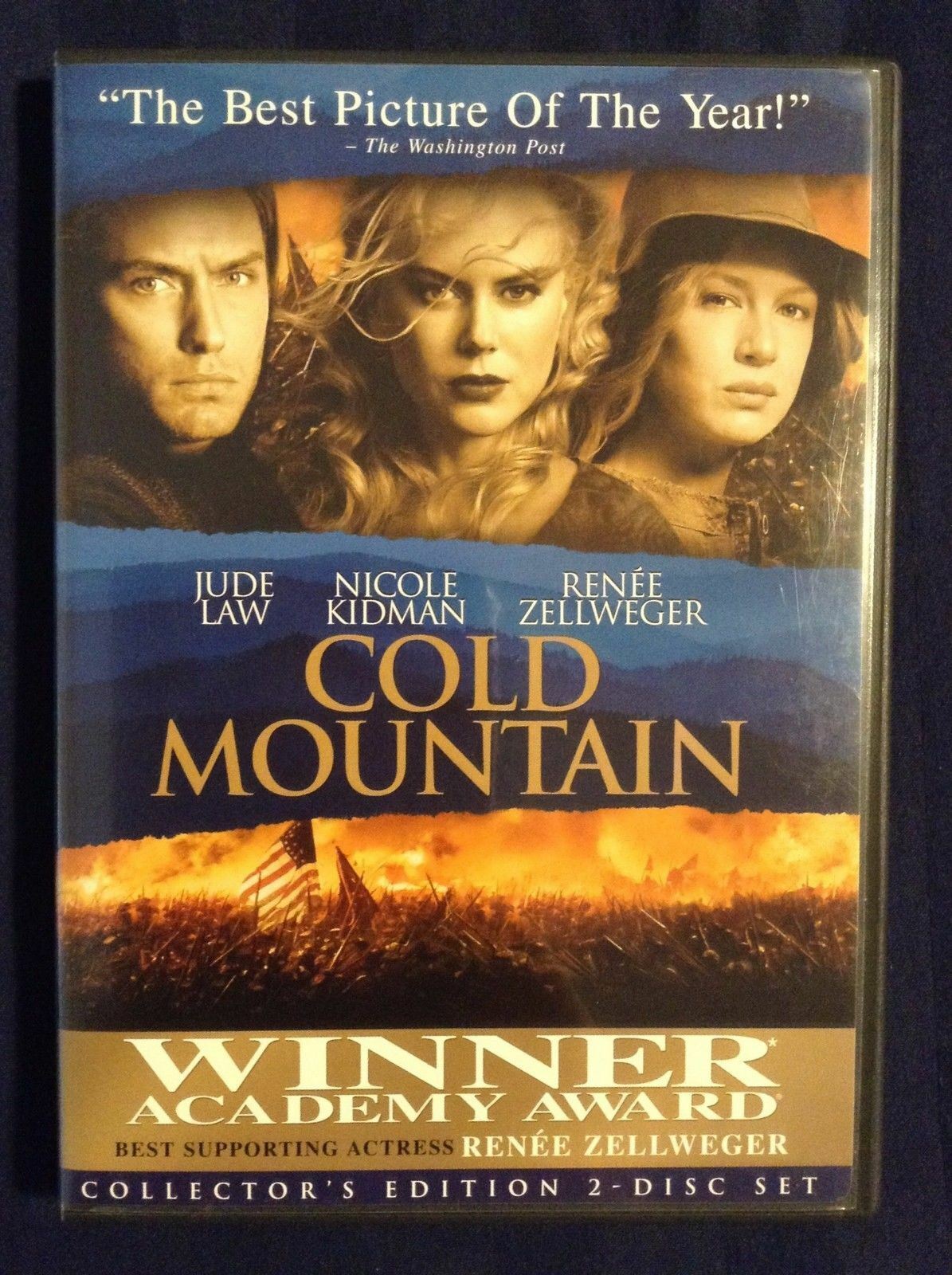 Cold Mountain (DVD, 2003, 2-Disc Collectors Edition) - K10