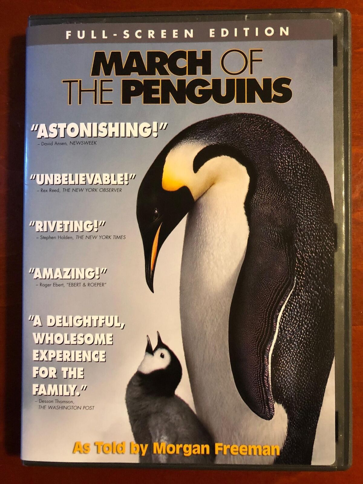 March of the Penguins (DVD, 2005, full screen) - J1105