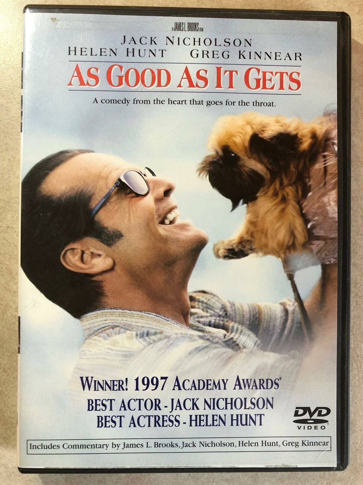 As Good as It Gets (DVD, 1997) - K7