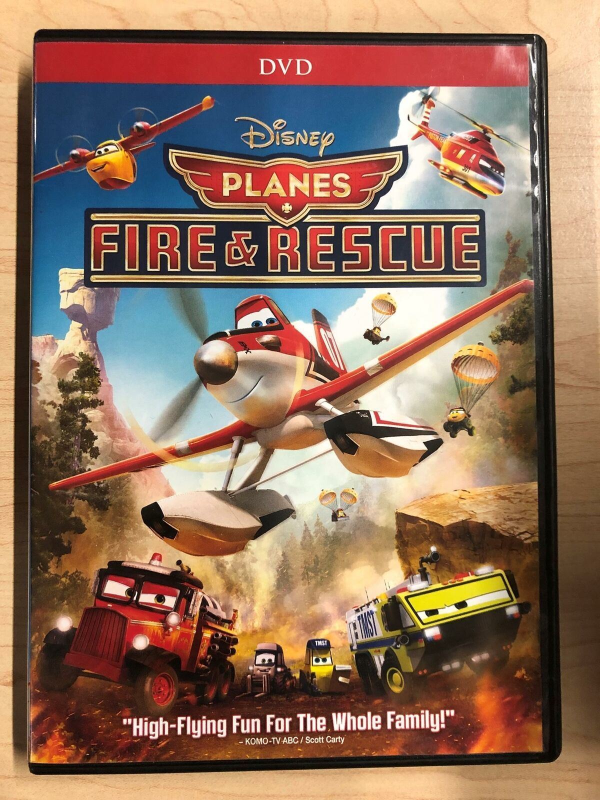 Planes Fire and Rescue (DVD, Disney, 2014) - K10