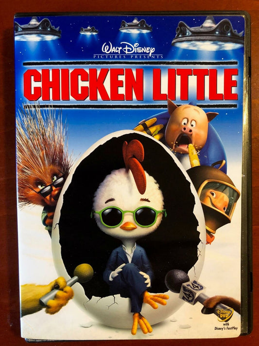 Chicken Little (DVD, 2005, Widescreen, Disney) - J1105