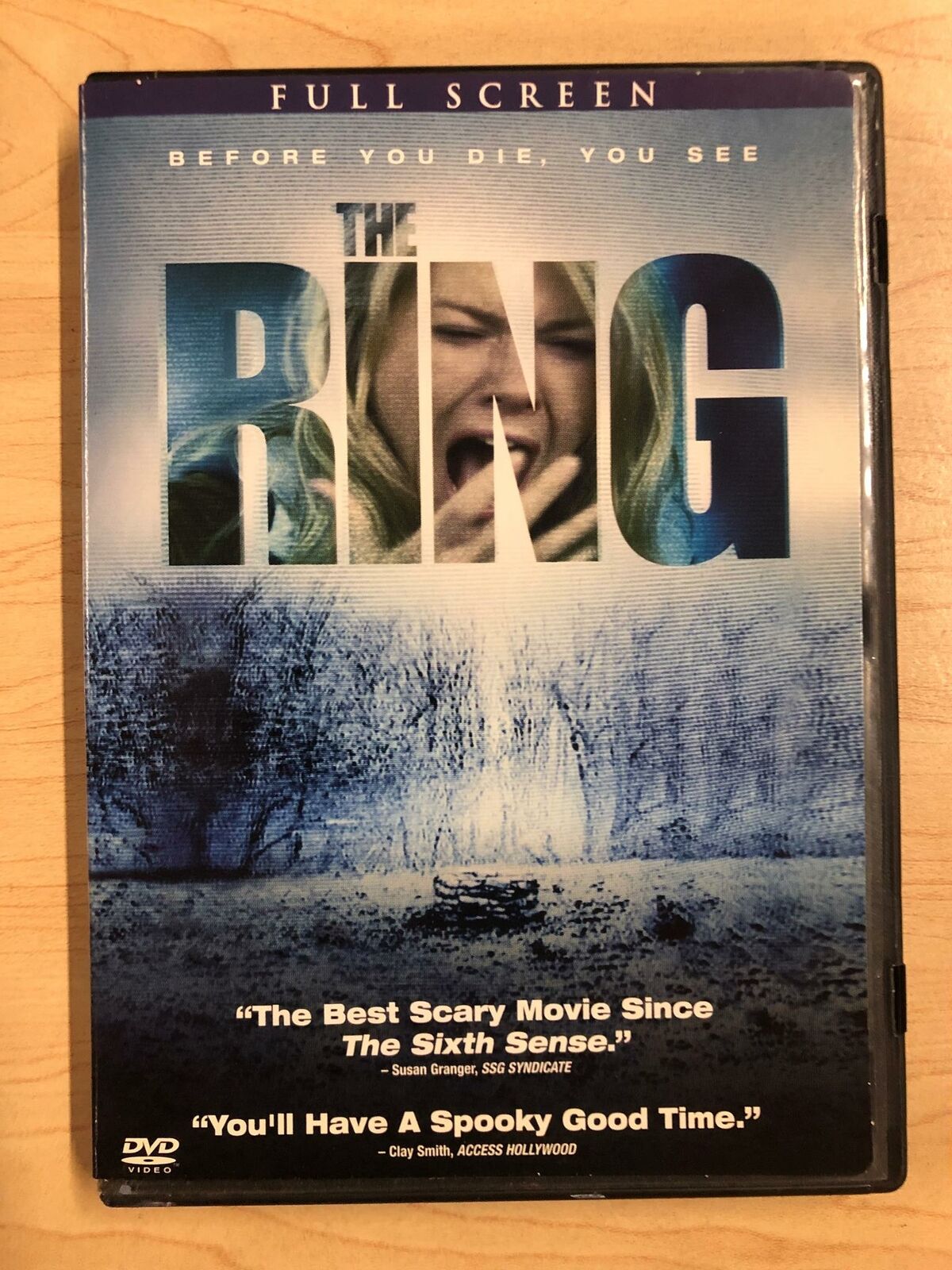 The Ring (DVD, 2002, Full Frame) - K0218