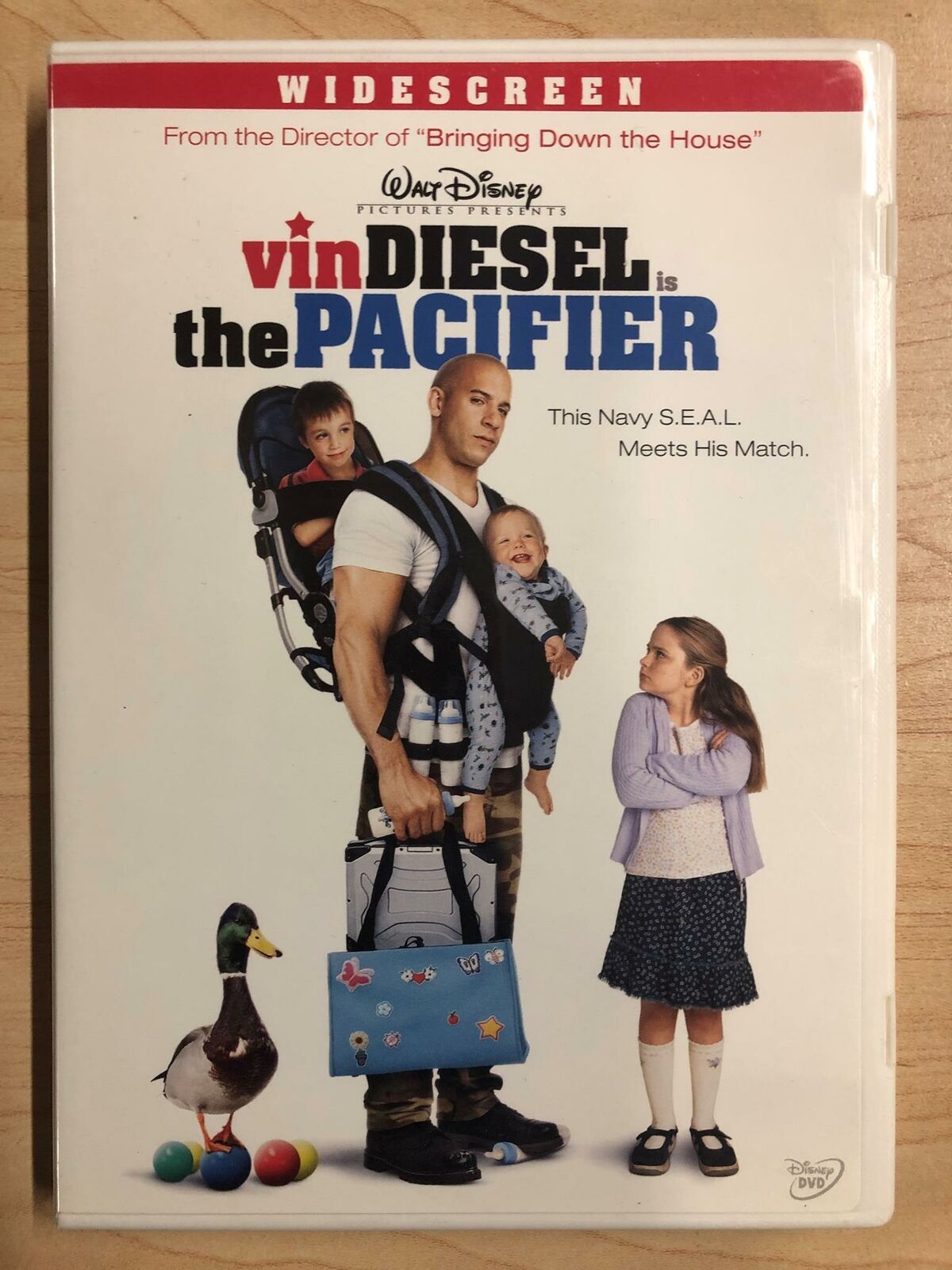 The Pacifier (DVD, 2005, Widescreen, Disney) - L01