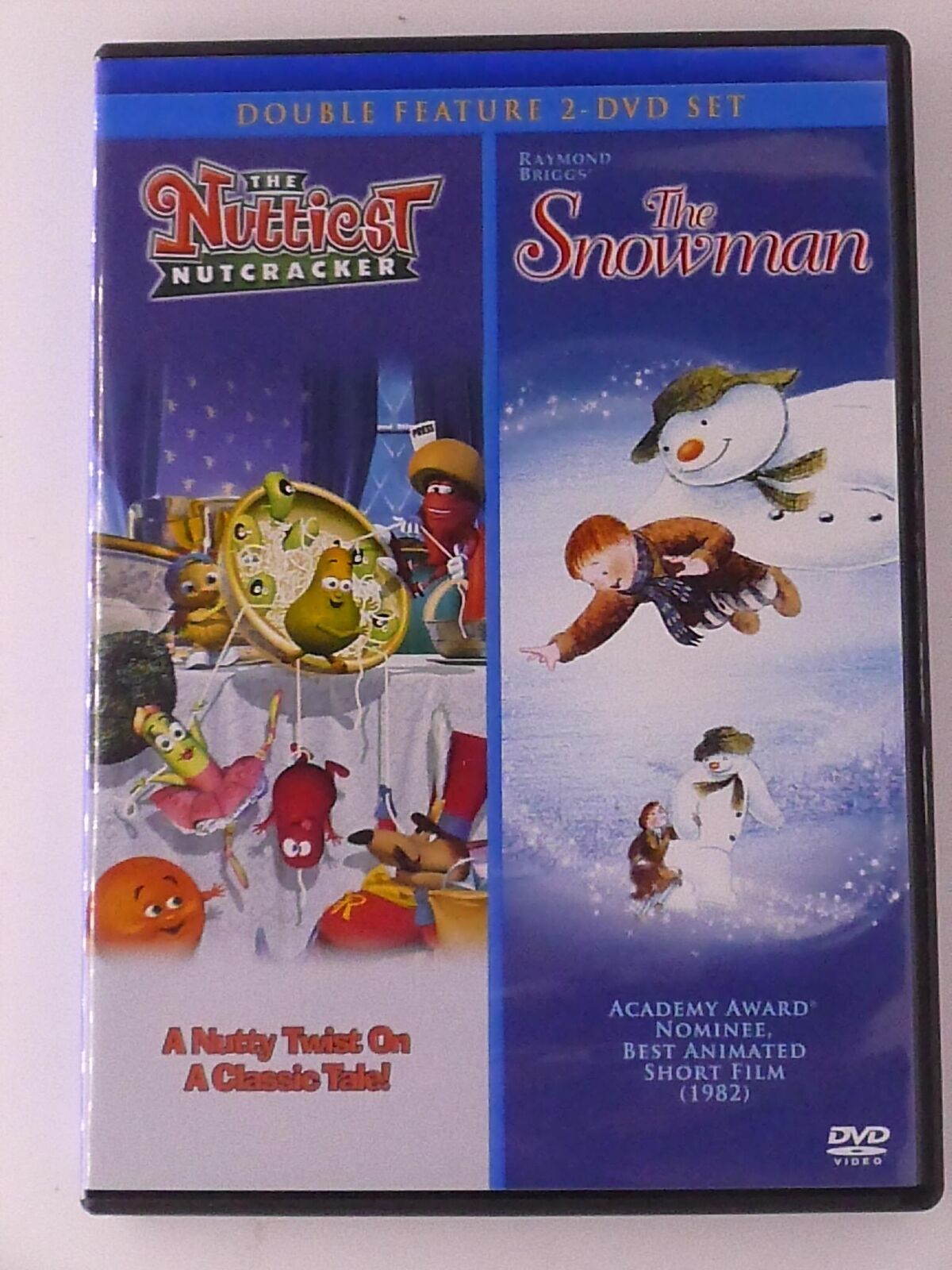 The Nuttiest Nutcracker - The Snowman (DVD, Christmas double feature) - J0611