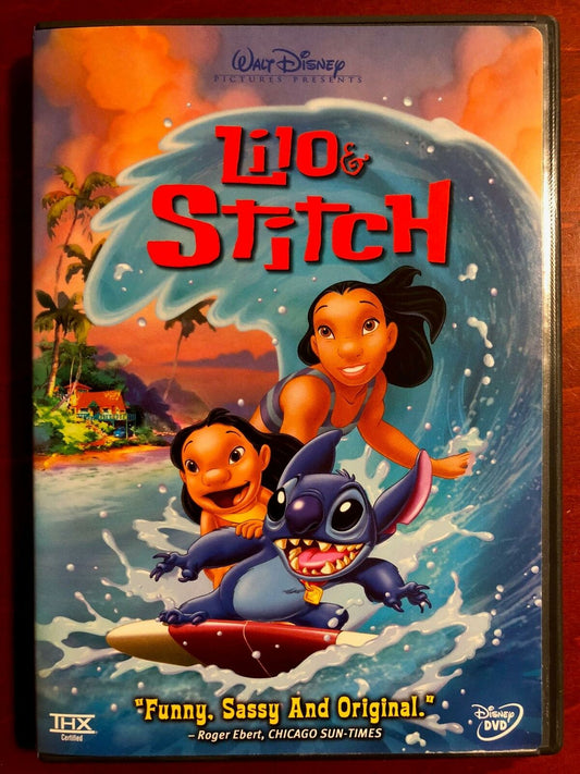 Lilo and Stitch (DVD, 2002, Disney) - STK