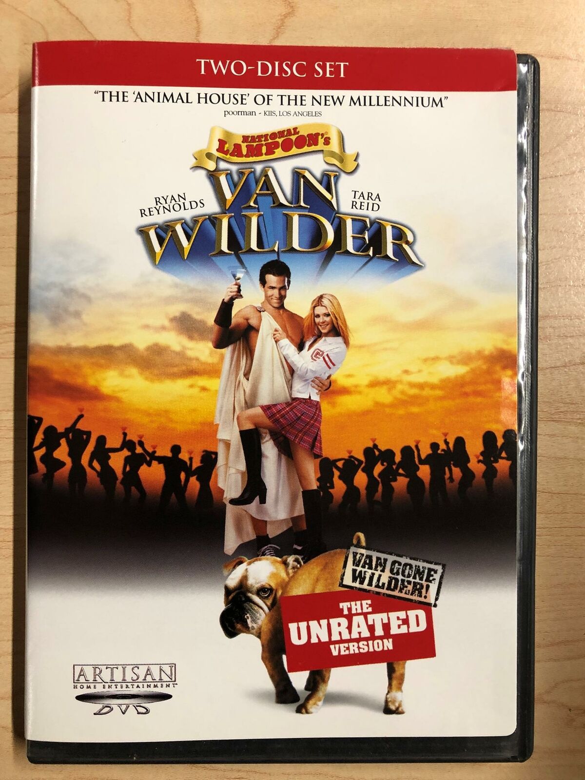 National Lampoons Van Wilder (DVD, 2002, 2-Disc Set, Unrated Version) - J1231