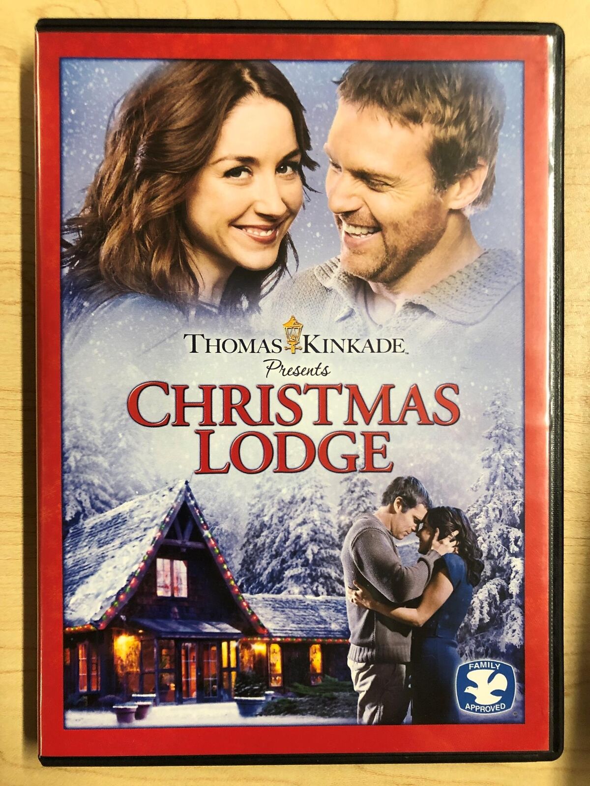 Thomas Kinkade presents Christmas Lodge (DVD, 2011) - J1231
