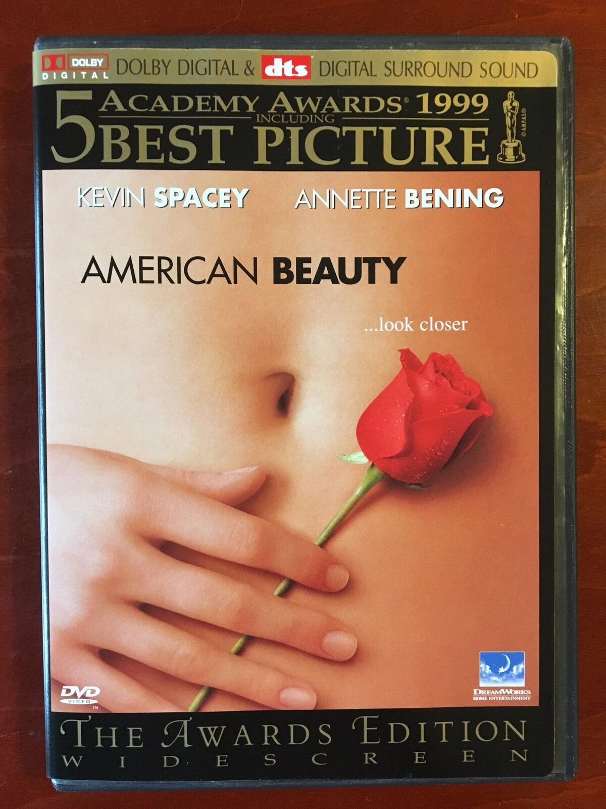 American Beauty (DVD, Widescreen, 1999, The Awards Edition) - K7