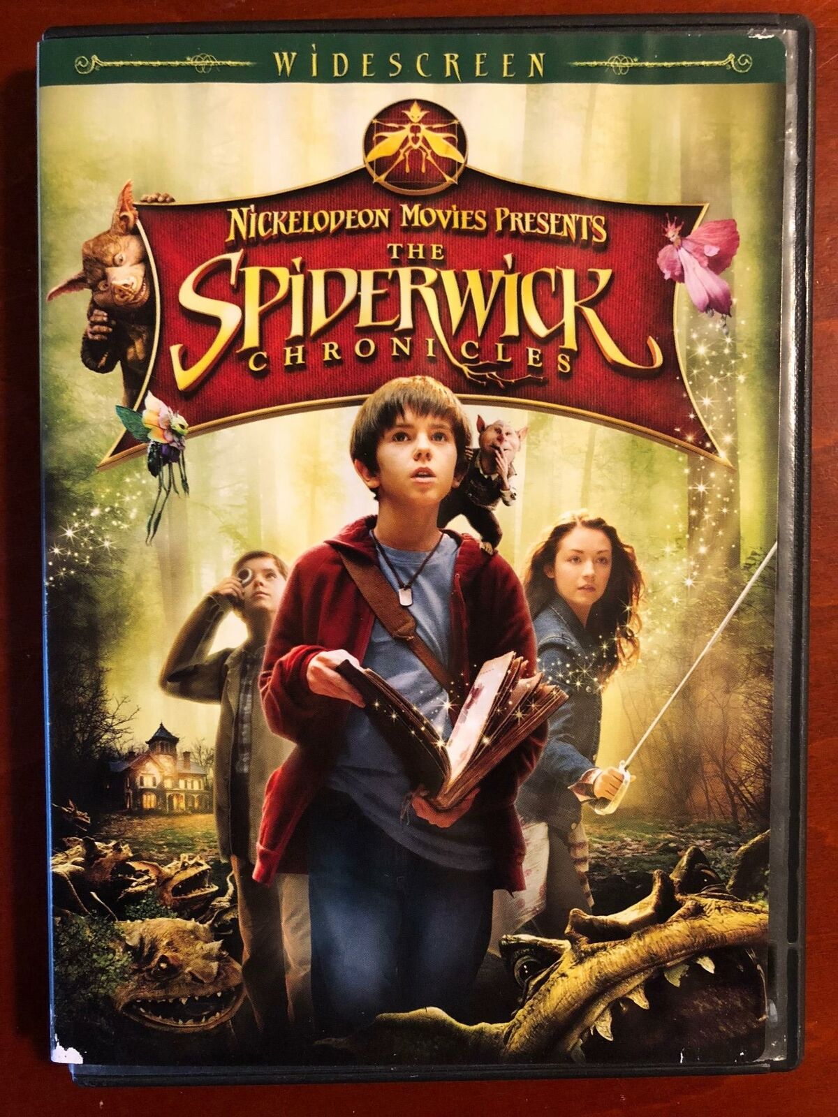 The Spiderwick Chronicles (DVD, 2008, Widescreen) - K7