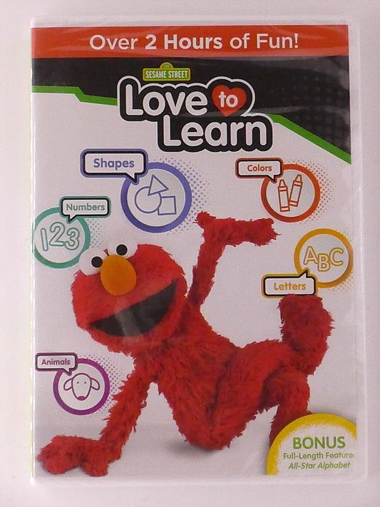 Sesame Street - Love to Learn (DVD) - NEW25