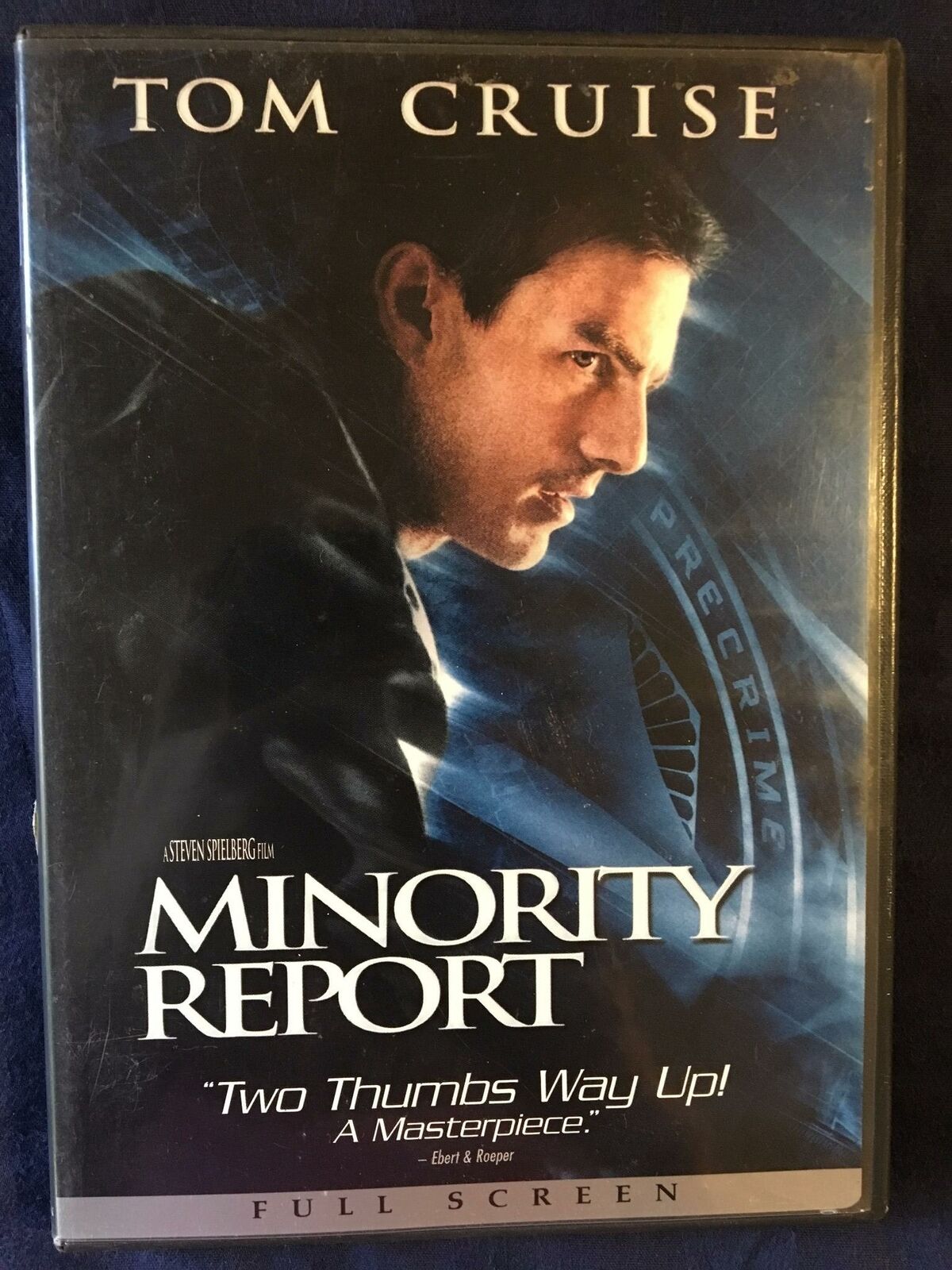 Minority Report (DVD, 2002, Full Frame) - J1231