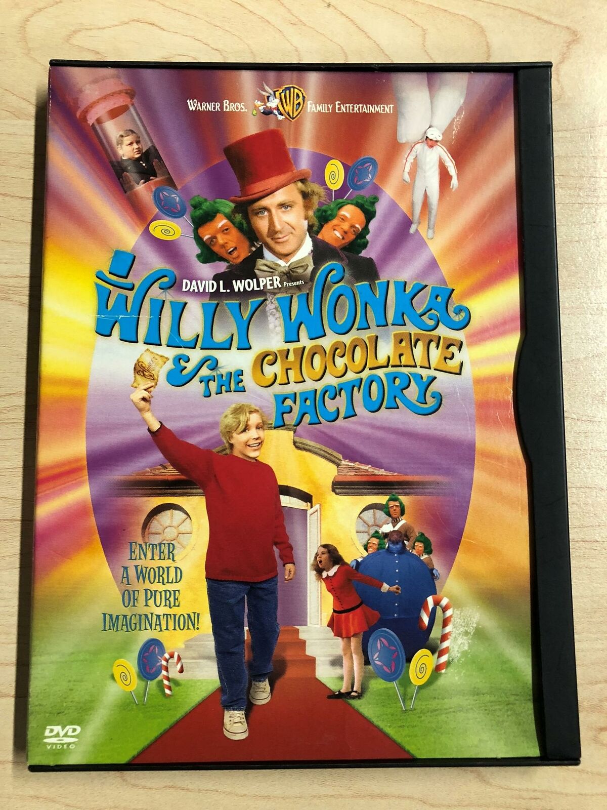 Willy Wonka and the Chocolate Factory (DVD, 1971) - L02