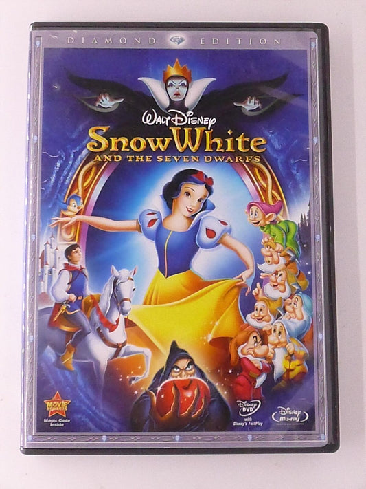Snow White and the Seven Dwarfs (Blu-ray, DVD, Disney, Diamond Ed, 1937) - J1231