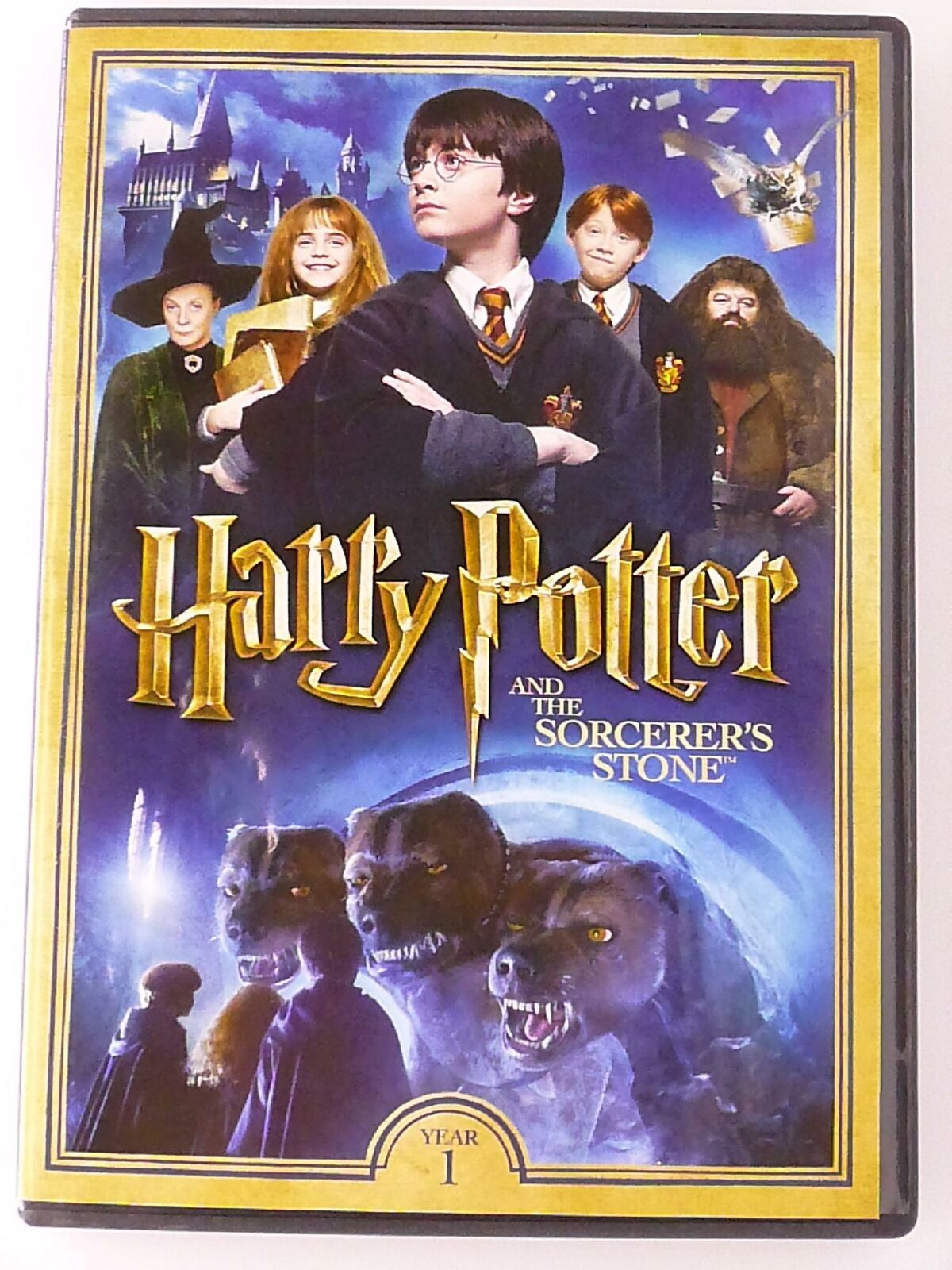 Harry Potter and the Sorcerers Stone (DVD, 2001) - H0214