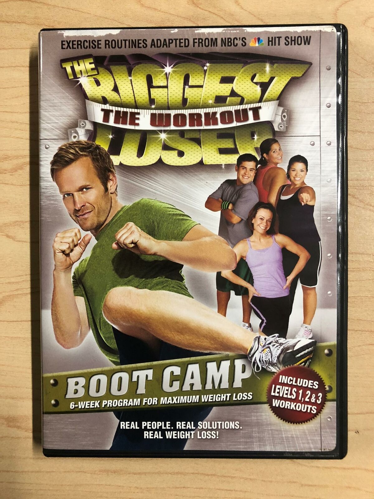 The Biggest Loser - The Workout - Boot Camp (DVD, 2008, exercise) - H1114