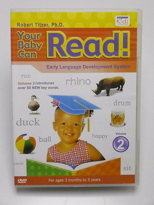 Your Baby Can Read - Early Language Develpment Volume 2 (DVD, 2009) - G1219