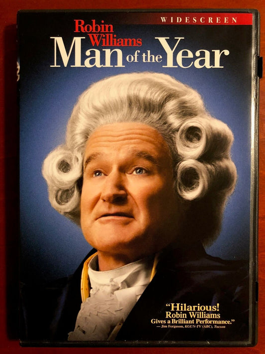 Man of the Year (DVD, 2007, Widescreen Edition) - K9