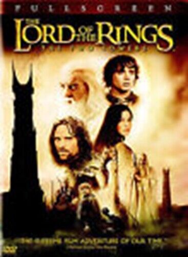 The Lord of the Rings - The Two Towers (DVD, 2002, Full Frame) - K8