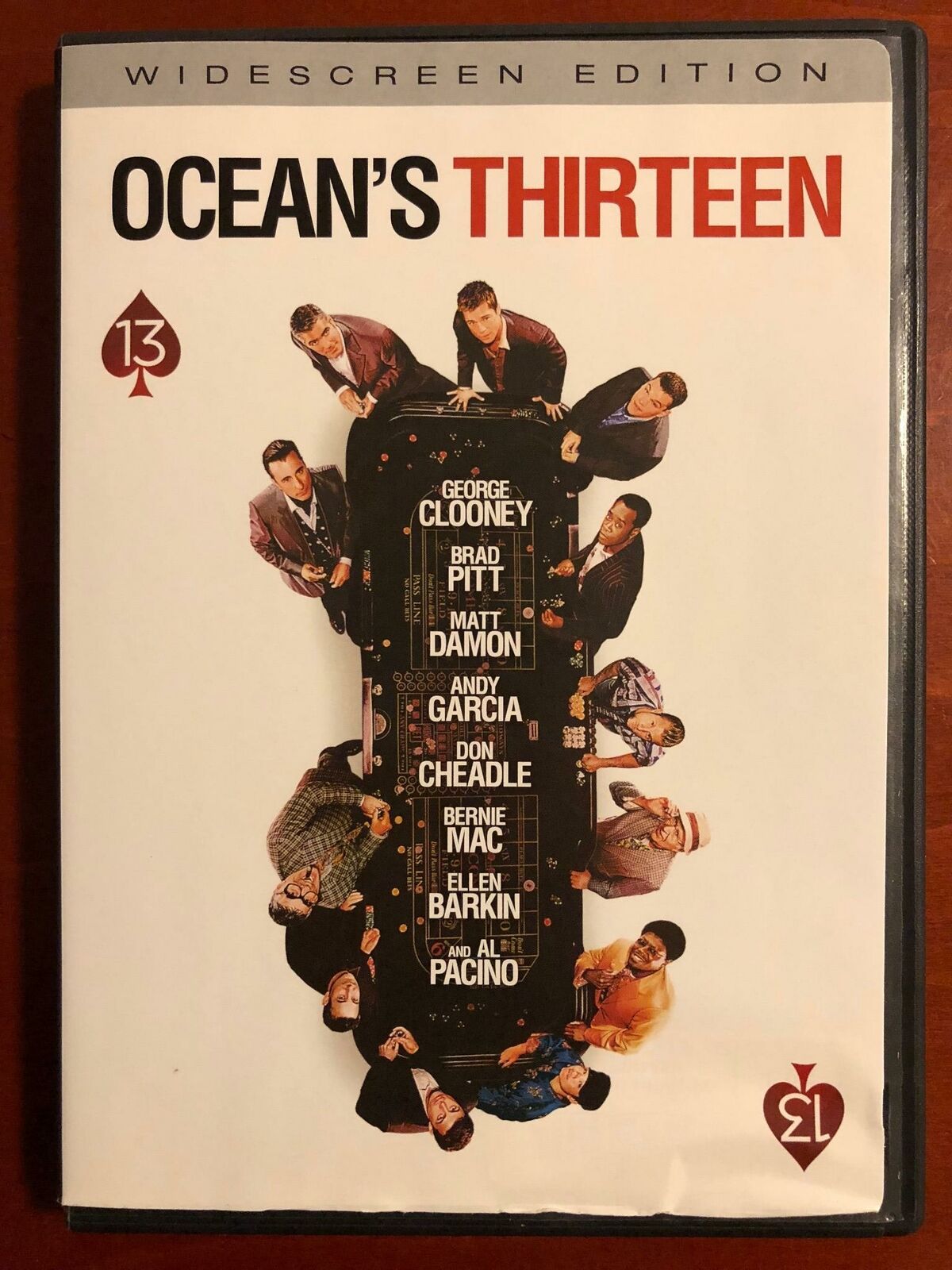 Oceans Thirteen (DVD, 2007, Widescreen) - K0218