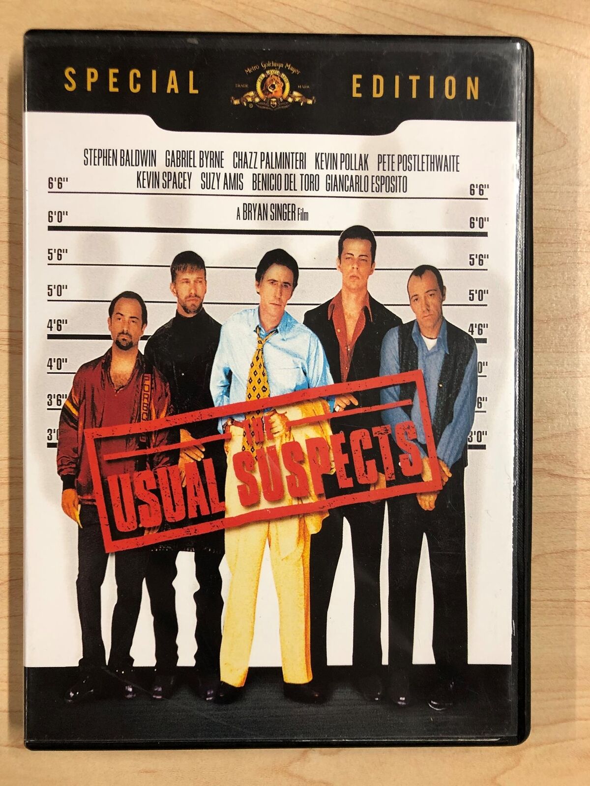 The Usual Suspects (DVD, 1995, Special Edition) - K9