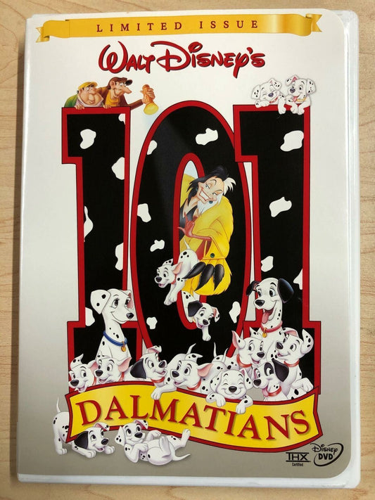 101 Dalmatians (DVD, Disney, Limited Issue, 1961) - J1022