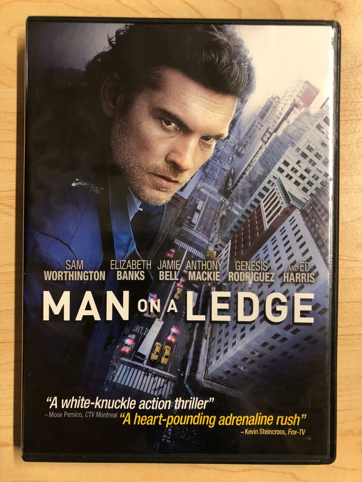 Man on a Ledge (DVD, 2012) - K8