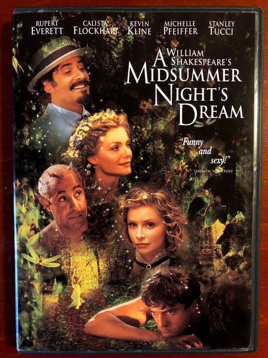 A Midsummer Nights Dream (DVD, 1999, Widescreen) - K10