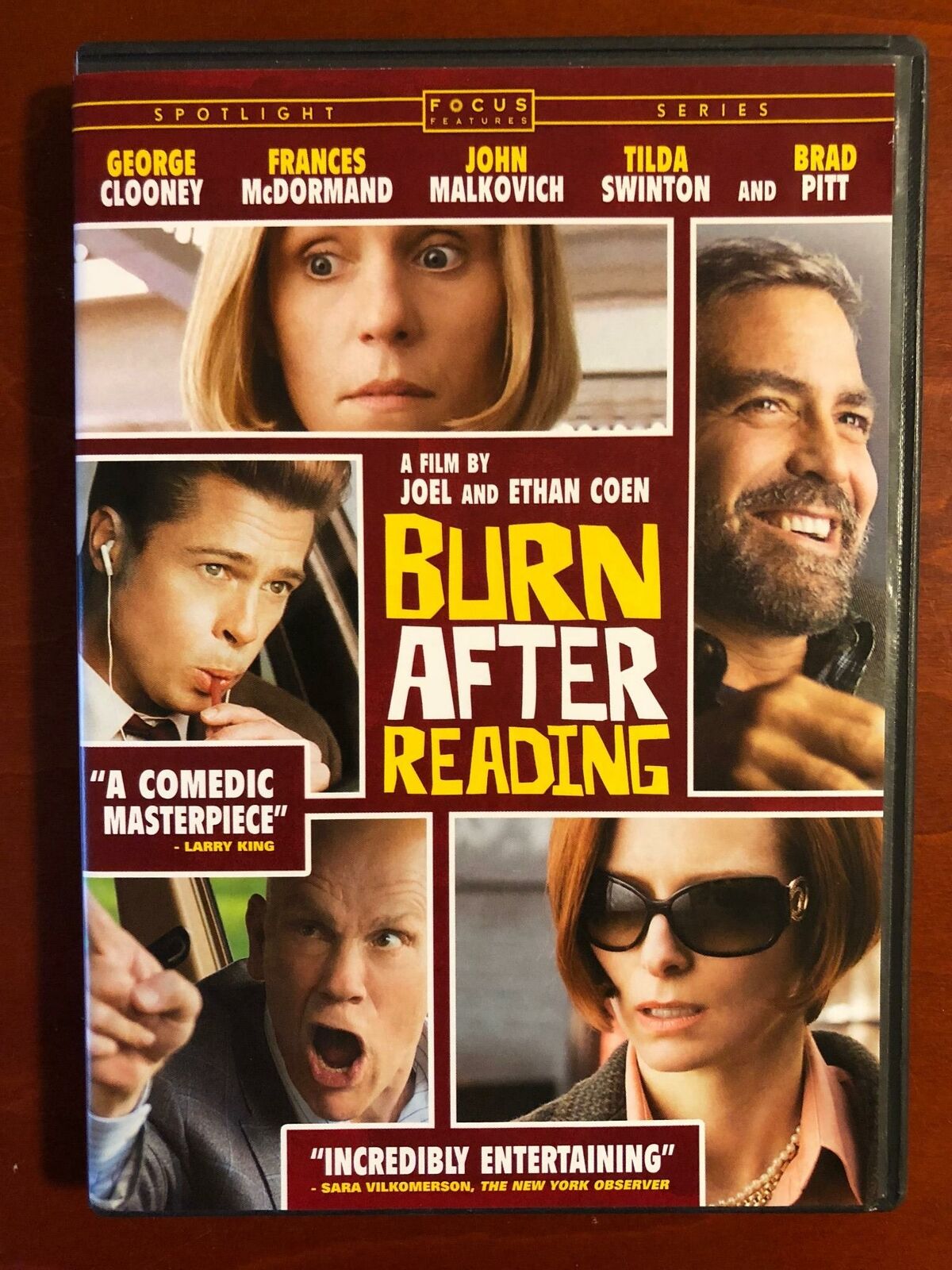 Burn After Reading (DVD, 2008) - K6