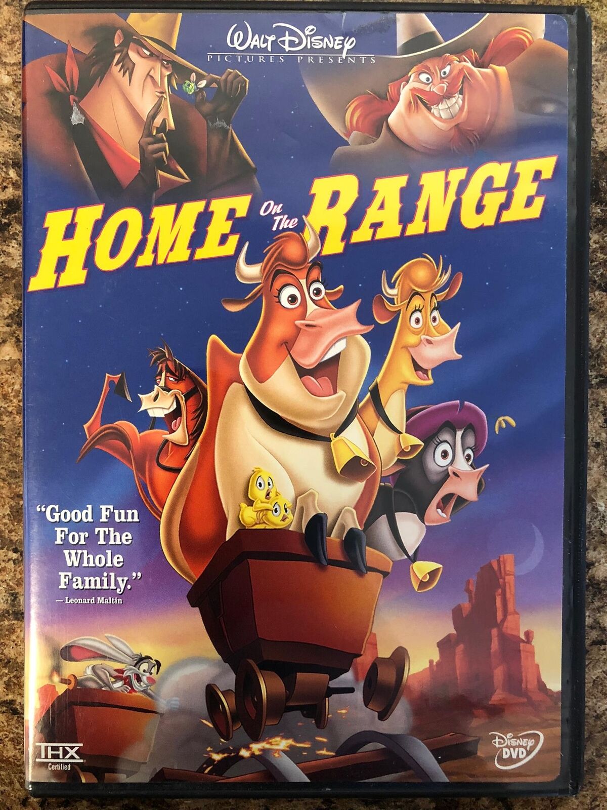 Home on the Range (DVD, 2004, Disney) - K10