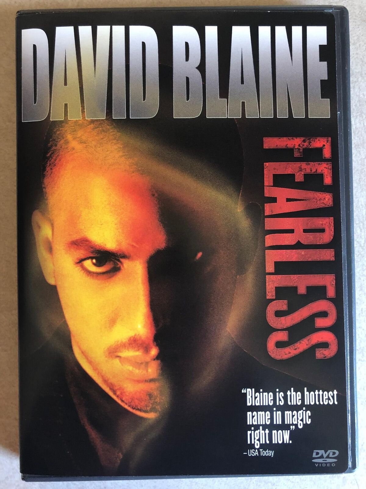 David Blaine - Fearless (DVD, 2002) - K0218