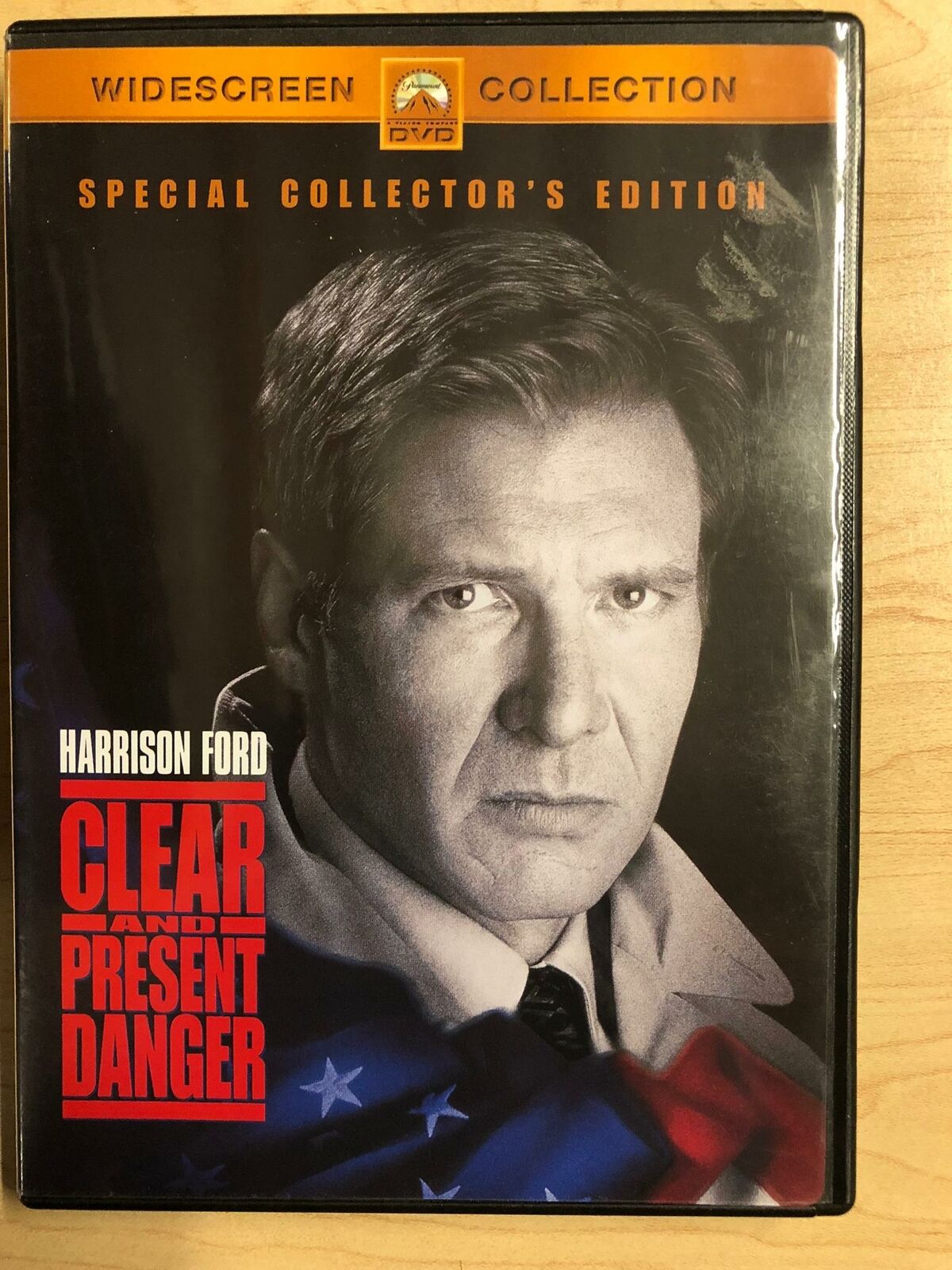 Clear and Present Danger (DVD, 1994, Widescreen) - K10