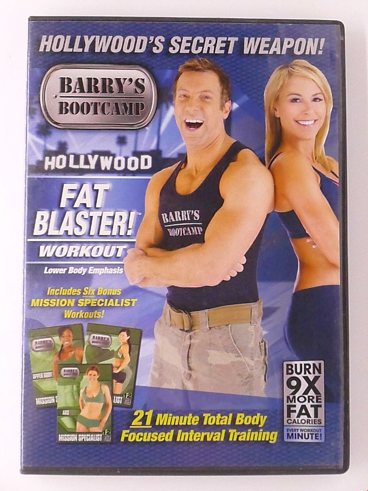 Barrys Bootcamp Hollywood Fat Blaster Workout (DVD, exercise) - H1114