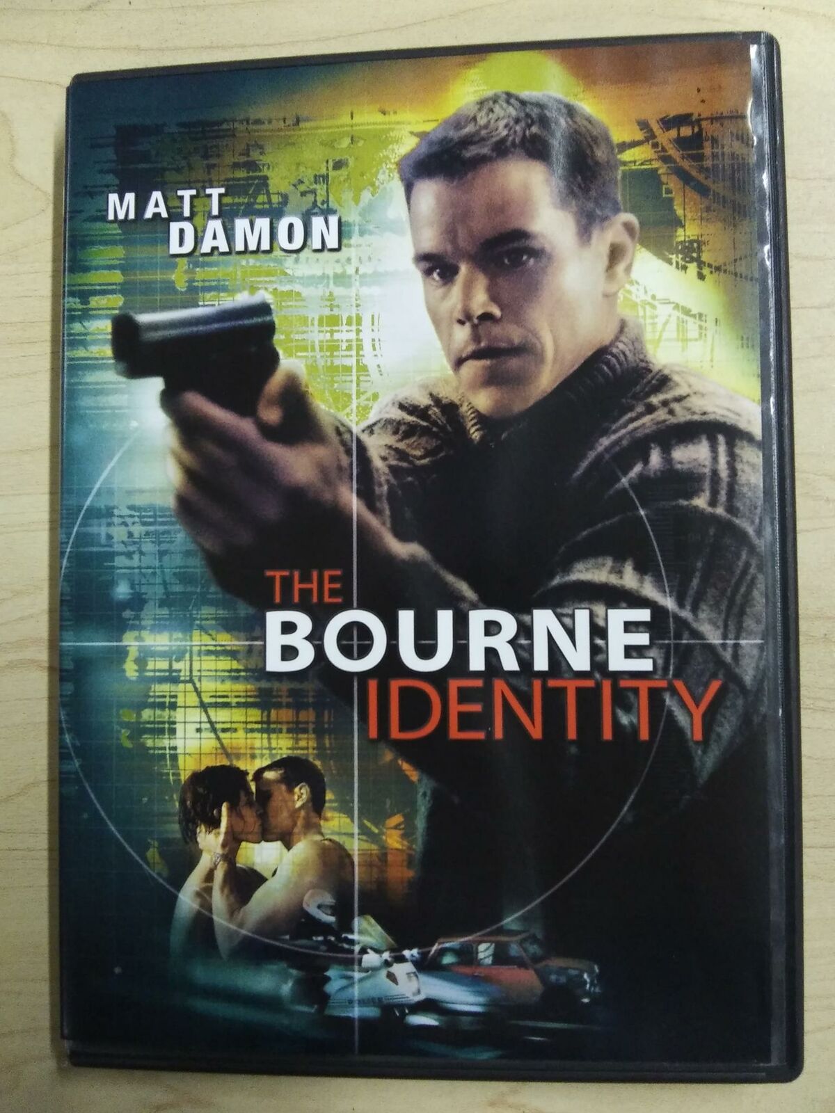 The Bourne Identity (DVD, 2002) - J0917