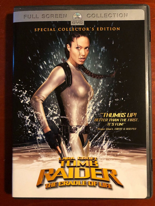 Lara Croft Tomb Raider - The Cradle of Life (DVD, 2003, Full Frame) - K10