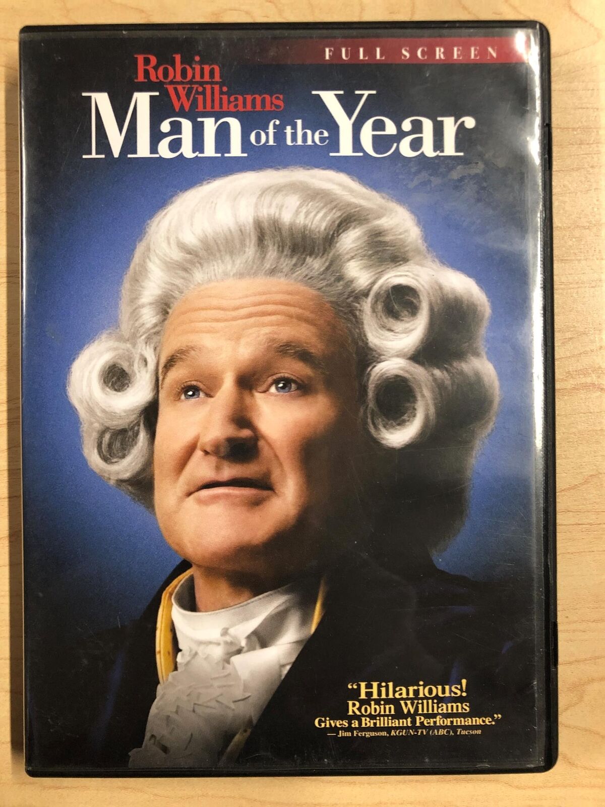 Man of the Year (DVD, 2006, Full Frame Edition) - L02