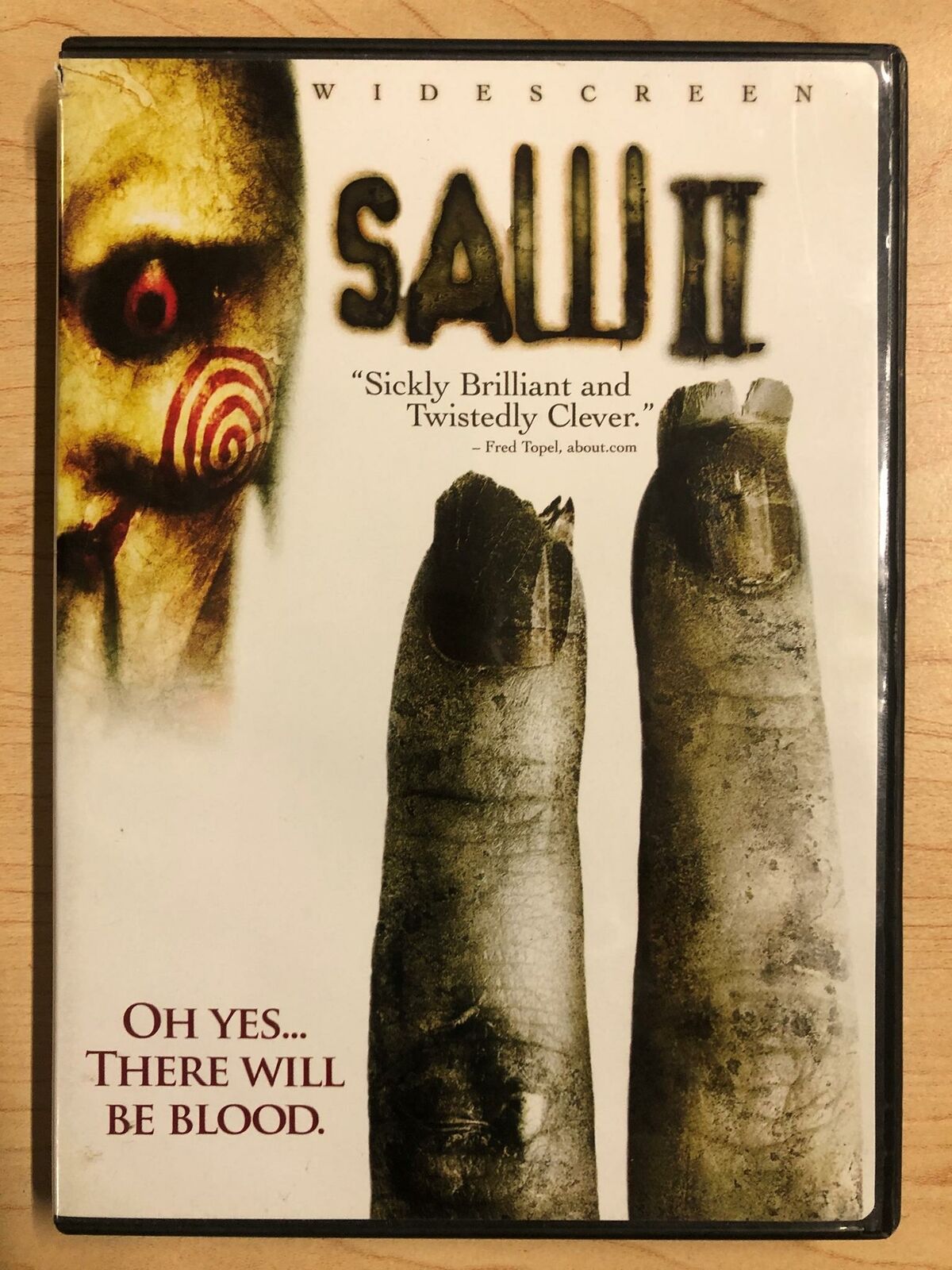 Saw II (DVD, Widescreen, 2005) - K0218