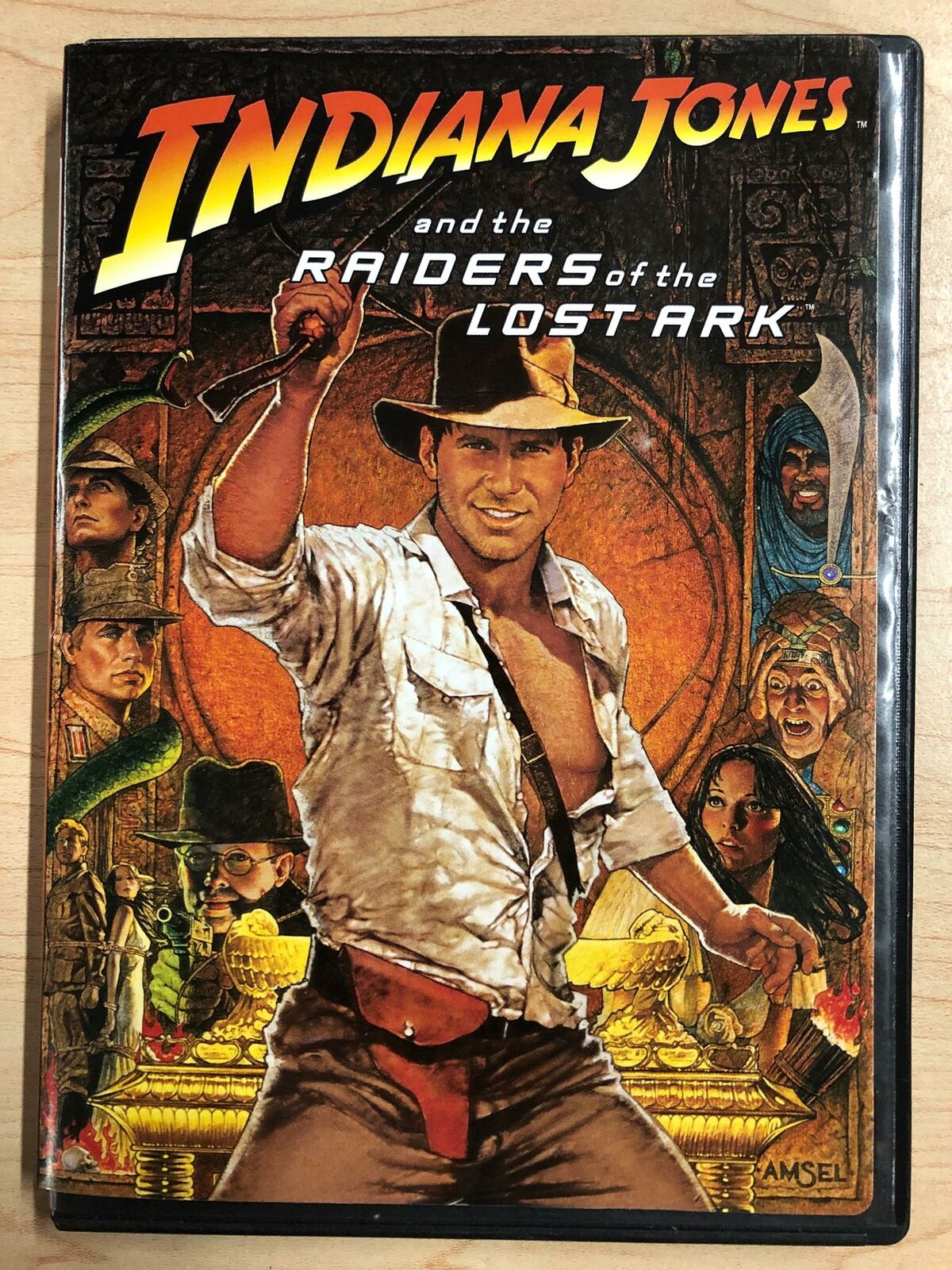 Indiana Jones and the Raiders of the Lost Ark (DVD, 1981) - L01
