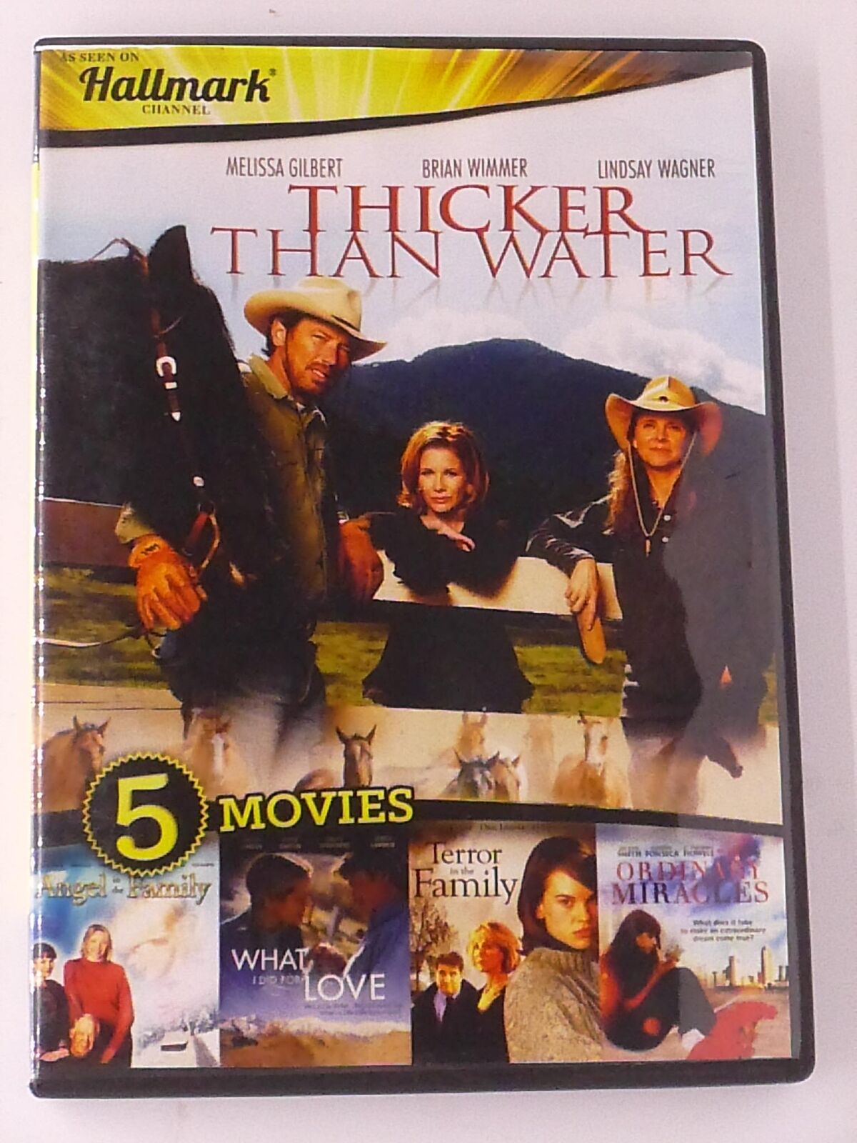 Thicker than Water, Angel in the Family, What I did for.. (DVD, 5-film) - J0730